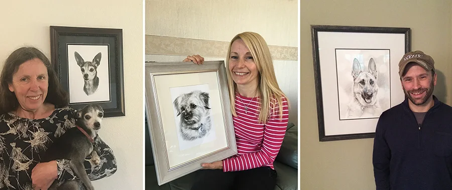 Pencil Pet Portraits